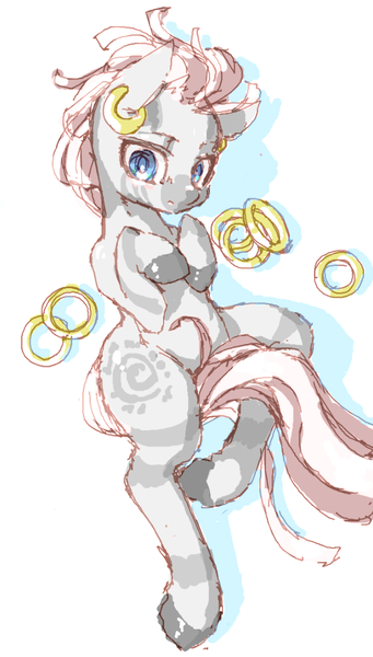 Size: 588x1035 | Tagged: artist:toki, bipedal, derpibooru import, ring, safe, solo, zebra, zecora