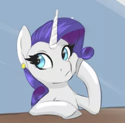 Size: 767x751 | Tagged: artist:hobbsmeerkat, derpibooru import, rarity, safe, solo