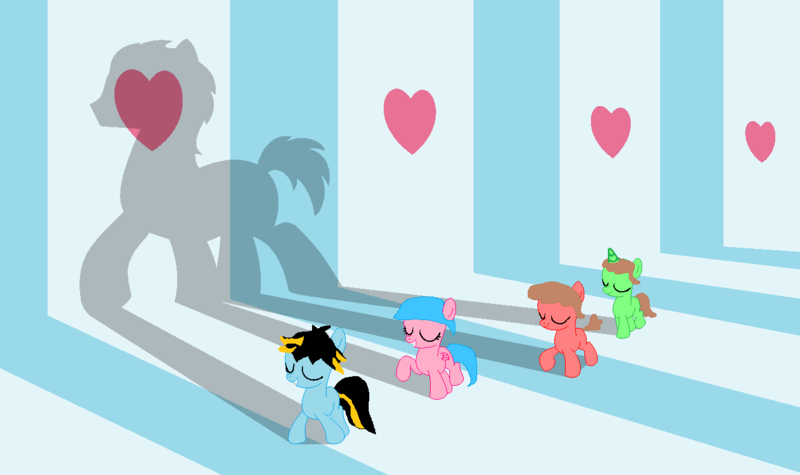 Size: 1328x788 | Tagged: derpibooru import, flight to the finish, hearts as strong as horses, hearts strong as horses, konami, luigi, marching, mario, nintendo, ponified, safe, super mario bros., yusei fudo