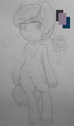 Size: 726x1236 | Tagged: androgynous, anthro, artist:matteglaze, derpibooru import, monochrome, oc, oc:oz, reference sheet, safe, sketch, solo, traditional art, unofficial characters only, unshorn fetlocks