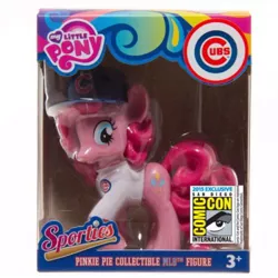 Size: 500x500 | Tagged: 2016 world series, baseball, baseball cap, bottomless, chicago cubs, clothes, derpibooru import, figure, hat, hilarious in hindsight, merchandise, mlb, official, partial nudity, pinkie pie, safe, san diego comic con, sdcc 2015, toy, t-shirt