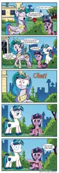 Size: 1100x3235 | Tagged: artist:daniel-sg, blame game, blatant lies, brother and sister, colt, colt shining armor, comic, derpibooru import, everything is ruined, female, filly, filly twilight sparkle, i can't believe it's not idw, male, princess celestia, rose, safe, shining armor, siblings, twilight sparkle, wrong cutie mark, younger