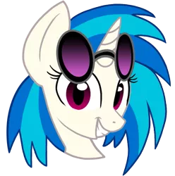 Size: 601x607 | Tagged: artist:badgerben, artist:skullman777, avatar, color, derpibooru import, safe, simple background, transparent background, vinyl scratch