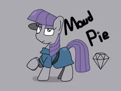 Size: 1024x768 | Tagged: artist needed, clothes, derpibooru import, maud pie, paint tool sai, safe, simple background, wrong cutie mark