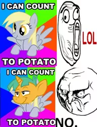 Size: 400x523 | Tagged: safe, derpibooru import, derpy hooves, snails, pegasus, pony, background pony strikes again, double standard, drama, female, hypocrisy, mare, meme, rage face, the crusades