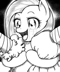 Size: 600x720 | Tagged: artist:jurisalis, crying, derpibooru import, monochrome, party of one, pinkamena diane pie, pinkie pie, safe, solo