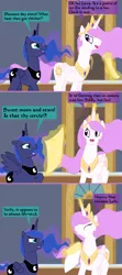 Size: 1450x3260 | Tagged: alicorn, artist:hakar-kerarmor, derpibooru import, female, mare, poster, princess celestia, princess luna, princess molestia, suggestive, ye olde butcherede englishe