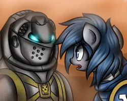 Size: 1280x1024 | Tagged: armor, artist:phokingmod, derpibooru import, grey knights, oc, oc:naked steel, ponified, power armor, powered exoskeleton, safe, space marine, ultramarine, warhammer 40k, warhammer (game)