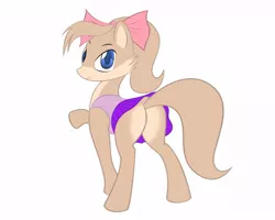 Size: 1000x800 | Tagged: artist:nezumiyuki, bow, clothes, cute, derpibooru import, don bluth, hair bow, oc, plot, ponified, skirt, suggestive, teresa brisby, the secret of nimh, upskirt