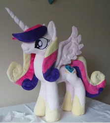 Size: 551x619 | Tagged: artist:pinkamoone, derpibooru import, irl, photo, plushie, princess cadance, safe, solo