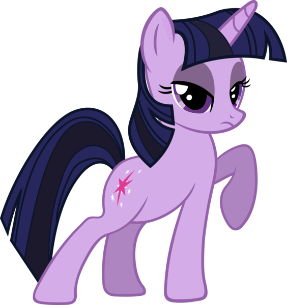 Size: 5639x6000 | Tagged: absurd resolution, artist:slb94, derpibooru import, emo, emotwi, frown, idgaf, safe, solo, twilight sparkle, unamused