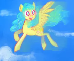 Size: 1700x1400 | Tagged: safe, artist:arfaise, derpibooru import, oc, unofficial characters only, ethereal mane, solo