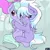 Size: 3000x3000 | Tagged: safe, artist:freefraq, derpibooru import, cloudchaser, flitter, pegasus, pony, bow, cute, female, hair bow, hug, mare, sitting, thought bubble
