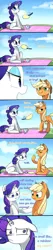 Size: 800x3800 | Tagged: applejack, artist:rocy canvas, comic, derpibooru import, implied appledash, rarity, safe