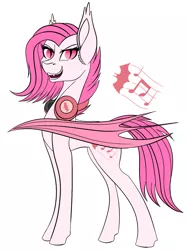 Size: 935x1259 | Tagged: safe, artist:iraincloud, derpibooru import, oc, oc:sugar beats, unofficial characters only, bat pony, pony, headphones, solo