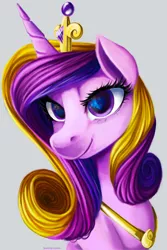 Size: 1024x1536 | Tagged: safe, artist:eateroflife, derpibooru import, princess cadance, heart eyes, solo, wingding eyes