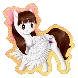 Size: 2200x2200 | Tagged: safe, artist:seleneat, derpibooru import, oc, oc:jennabun, unofficial characters only, pegasus, pony, solo