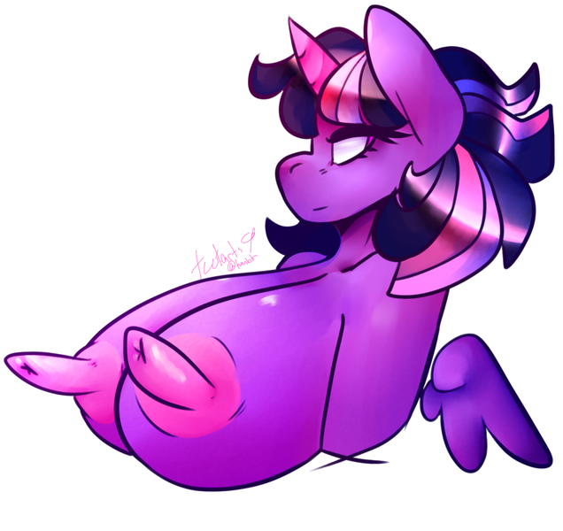 Size: 1280x1207 | Tagged: alicorn, anthro, artist:cotta, big nipples, breasts, bust, busty twilight sparkle, derpibooru import, female, impossibly large nipples, long nipples, nipples, nudity, questionable, simple background, solo, solo female, twilight sparkle, twilight sparkle (alicorn), white background