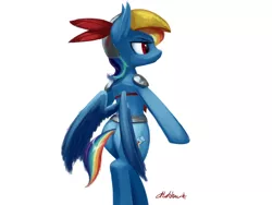 Size: 1024x768 | Tagged: arm hooves, artist:chickhawk96, derpibooru import, native american, rainbow dash, semi-anthro, solo, squaw dash, starbound, suggestive