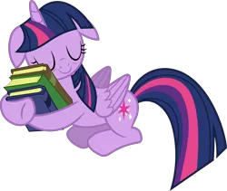 Size: 5900x4990 | Tagged: safe, artist:90sigma, derpibooru import, twilight sparkle, twilight sparkle (alicorn), alicorn, pony, absurd resolution, book, cute, eyes closed, female, floppy ears, mare, princess sleeping on books, simple background, sleeping, solo, that pony sure does love books, tired twilight, transparent background, twiabetes, vector