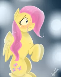 Size: 1100x1400 | Tagged: artist:mrscurlystyles, blushing, derpibooru import, fluttershy, safe, solo