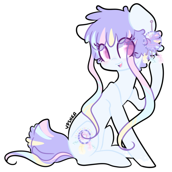 Size: 2000x2000 | Tagged: safe, artist:vpshka, derpibooru import, oc, oc:dreamy pastels, unofficial characters only, earth pony, pony, solo