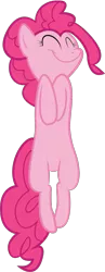 Size: 565x1451 | Tagged: safe, artist:spellboundcanvas, derpibooru import, pinkie pie, eyes closed, simple background, solo, transparent background