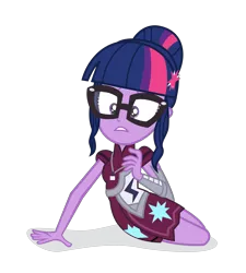 Size: 4000x4444 | Tagged: safe, artist:ivacatherianoid, derpibooru import, sci-twi, twilight sparkle, equestria girls, friendship games, absurd resolution, crystal prep academy, crystal prep shadowbolts, female, glasses, simple background, solo, transparent background, vector