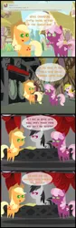 Size: 1024x3061 | Tagged: applejack, artist:bronybyexception, ask honest applejack, cheerilee, cheerimac, derpibooru import, female, male, safe, shipping, straight