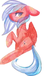 Size: 670x1066 | Tagged: safe, artist:starl, derpibooru import, oc, oc:winter song, unofficial characters only, pegasus, pony, solo