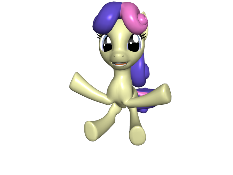 Size: 1200x900 | Tagged: safe, derpibooru import, bon bon, sweetie drops, earth pony, pony, 3d, awaiting hug, cute, female, hug, looking at you, mare, open hooves, pony creator 3d, ponylumen, sitting, smiling, solo