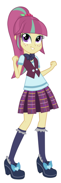 Size: 3200x9488 | Tagged: safe, artist:mixiepie, derpibooru import, sour sweet, equestria girls, friendship games, absurd resolution, clothes, crystal prep academy, crystal prep academy uniform, crystal prep shadowbolts, cute, pleated skirt, school uniform, simple background, skirt, sourbetes, transparent background, vector