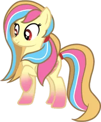 Size: 436x527 | Tagged: safe, artist:luchita27, derpibooru import, oc, oc:alice goldenfeather, unofficial characters only, pegasus, pony, rainbow power, rainbow power-ified, simple background, solo, transparent background