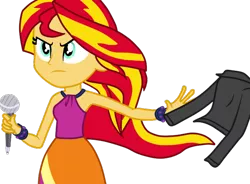 Size: 640x470 | Tagged: safe, artist:luchita27, derpibooru import, sunset shimmer, equestria girls, rainbow rocks, solo