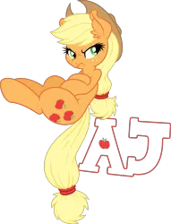 Size: 3000x3931 | Tagged: applejack, artist:ambassad0r, artist:dfectivedvice, derpibooru import, grumpy, safe, simple background, solo, transparent background, vector