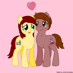 Size: 1150x1150 | Tagged: artist:peternators, artist:redmagepony, base used, blushing, couple, derpibooru import, heart, mary jane watson, ms paint, peter parker, request, requested art, safe