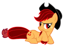 Size: 6000x4460 | Tagged: absurd resolution, applejack, artist:aeroytechyon-x, corrupted, derpibooru import, recolor, safe, simple background, transparent background, vector