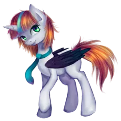 Size: 808x805 | Tagged: safe, artist:n0m1, derpibooru import, oc, oc:adostume, unofficial characters only, alicorn, pony, alicorn oc, solo