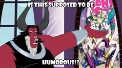 Size: 1024x575 | Tagged: comic cover, derpibooru import, exploitable meme, idw, is this supposed to be humorous, lord tirek, meme, reflections, reflections drama, safe