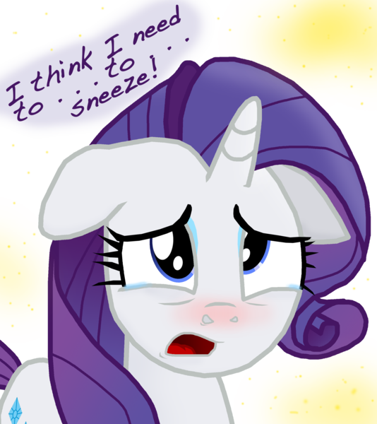 Size: 2300x2584 | Tagged: allergies, artist:masterxtreme, crying, cute, derpibooru import, fetish, nostrils, pollen, pre sneeze, rarity, red nosed, safe, sneezing, sneezing fetish