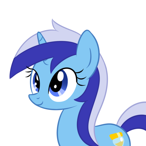 Size: 1280x1280 | Tagged: safe, artist:acersiii, derpibooru import, minuette, pony, unicorn, simple background, smiling, solo, transparent background, vector