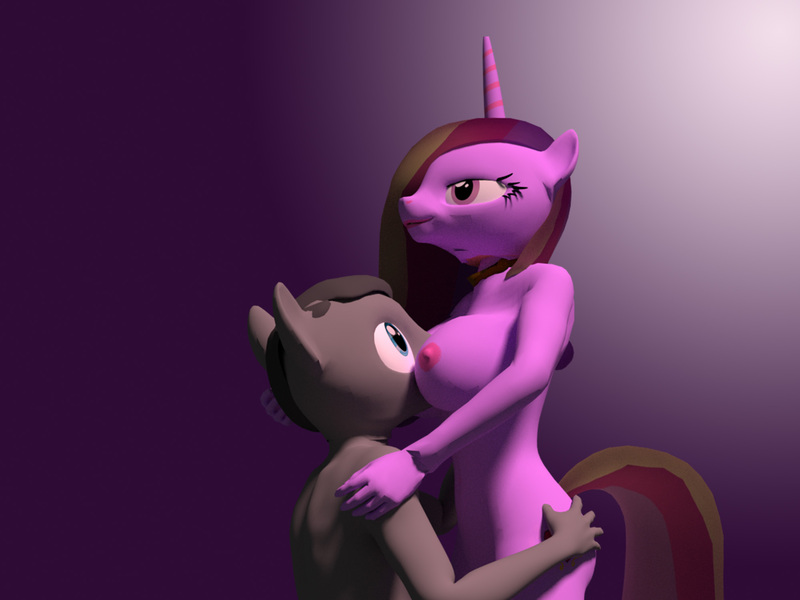 Size: 2000x1500 | Tagged: 3d, adultery, anthro, artist:pantone vector, between breasts, boob smothering, breast expansion, breasts, busty princess cadance, derpibooru import, female, hug, infidelity, male, nightmare heart, nipples, nudity, princess cadance, princess cheatdance, questionable, squishy, straight