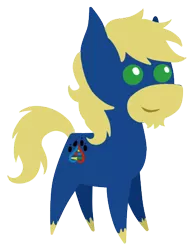 Size: 378x493 | Tagged: safe, artist:timid tracks, derpibooru import, oc, oc:doc helix, unofficial characters only, earth pony, pony, commission, cute, male, pointy ponies, solo