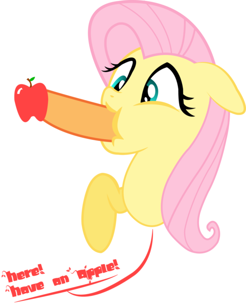 Size: 1732x2161 | Tagged: questionable, artist:snapshopvisuals, derpibooru import, applejack, fluttershy, pony, appleshy, female, fetish, lesbian, shipping, silly, silly pony, vore