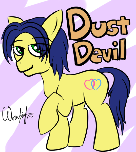 Size: 626x700 | Tagged: safe, artist:wormlight, derpibooru import, oc, oc:dust devil, unofficial characters only, pony, male, stallion