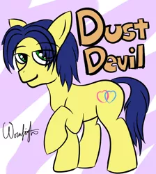 Size: 626x700 | Tagged: safe, artist:wormlight, derpibooru import, oc, oc:dust devil, unofficial characters only, pony, male, stallion