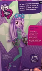 Size: 459x768 | Tagged: safe, derpibooru import, amethyst star, equestria girls, life is a runway, rainbow rocks, box art, doll, equestria girls logo, solo