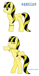 Size: 783x1499 | Tagged: safe, artist:lonewolf3878, derpibooru import, oc, oc:bangles, unofficial characters only, pony, unicorn, 80s, female, mare, simple background, the bangles, transparent background, walk like an egyptian