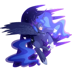 Size: 1239x1202 | Tagged: artist:potates-chan, crying, dead source, derpibooru import, princess luna, safe, solo, tantabus