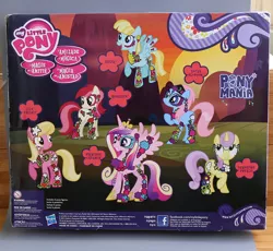 Size: 750x691 | Tagged: brushable, derpibooru import, friendship blossom collection, helia, lily, lily valley, lotus blossom, official, ponymania, princess cadance, roseluck, safe, sunshine petals, toy